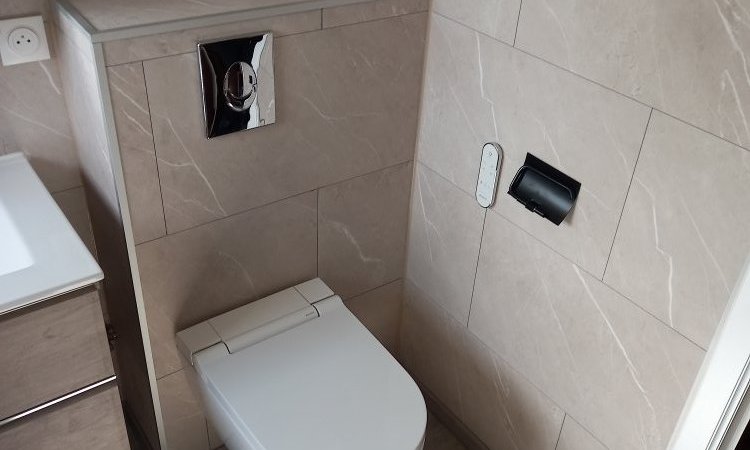 Installation WC lavant